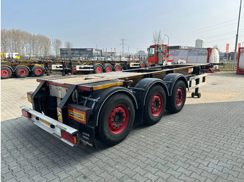 Container transporter/ Swap body semi-trailer Burg 20FT ADR (EX/II, EX/III, FL, AT) Chassis, Leergewicht : 3.690kg, SAF INTRADISC, 2x Liftachse, NL-Chassis, APK/ADR: 07-2025: picture 3