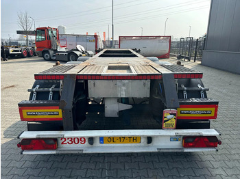 Container transporter/ Swap body semi-trailer Burg 20FT ADR (EX/II, EX/III, FL, AT) Chassis, Leergewicht : 3.690kg, SAF INTRADISC, 2x Liftachse, NL-Chassis, APK/ADR: 07-2025: picture 4