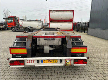 Container transporter/ Swap body semi-trailer Burg 20FT ADR (EX/II, EX/III, FL, AT) Chassis, leeggewicht: 3.690kg, SAF INTRADISC, 2x Liftaxle, NL-chassis, APK: 08-2025: picture 4