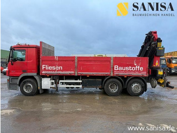 Dropside/ Flatbed truck Mercedes-Benz Actros 2541/Kran/PK 34002-SH E/FlyJib/Funk/31Met: picture 5