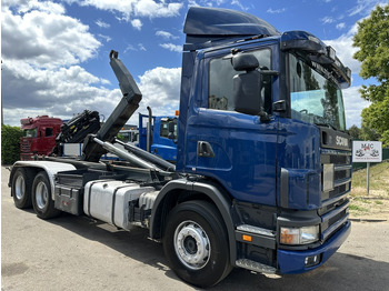 Hook lift truck SCANIA 124