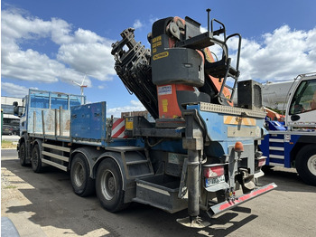 Dropside/ Flatbed truck, Crane truck Scania G440 8x4 PRITSCHE + (25m!) KRAN PALFINGER PK78002 SH G 8x + WINCH - PLATFORM 6m25 - SCHALT - AP ACHSEN - BLATT - EURO 5 - BELGISCHE: picture 5