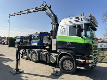 Crane truck SCANIA R 500