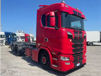 Container transporter/ Swap body truck SCANIA S 500