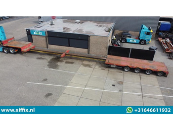 Low loader semi-trailer Nooteboom 4-ass. Dubbel 2x uitschuifbare semi dieplader / 4x gestuurd: picture 2 Low loader semi-trailer Nooteboom 4-ass. Dubbel 2x uitschuifbare semi dieplader / 4x gestuurd: picture 2