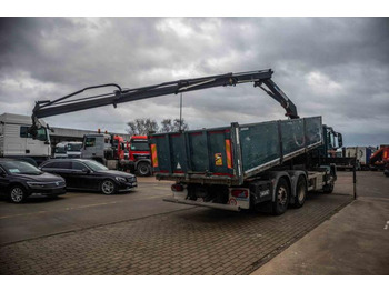 Tipper, Crane truck MAN TGS 26.440 BL + HMF 1520: picture 3