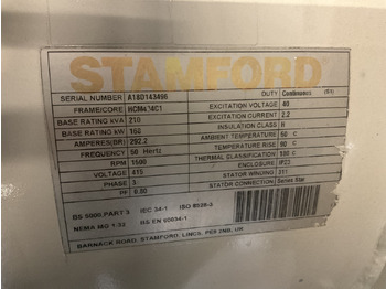 Generator set Cummins QSM11, Marine generatorset. 200 KVA Low hours like brand new. (1): picture 5