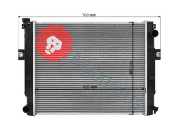New Radiator for Forklift TOYOTA 7FDAU50 7FDKAU40 7FDU35 7FDU45 7FDU60 7FDU70 7FDU80 7FGCU35 7FGCU45 7FGCU55 7FGCU60 7FGCU70 7FGU60 7FGU70 FGU80 7FGAU50: picture 2