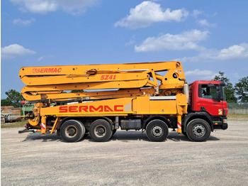 Concrete pump truck SCANIA P114