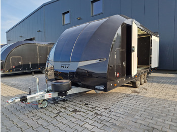 Autotransporter trailer BJT Race Transporter 7 397-5523-35-3-10-B 550x230 cm black RR Tridem Alufelgen 3500: picture 2