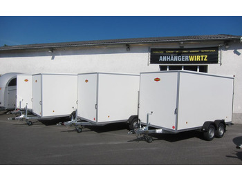 Closed box trailer BÖCKMANN