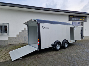 Closed box trailer