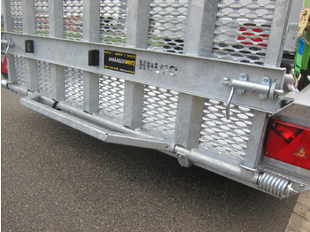 Plant trailer HULCO TERRAX Aluboden 394x180x27cm Heckrampe 150cm Tridem (XL) 3500kg: picture 4