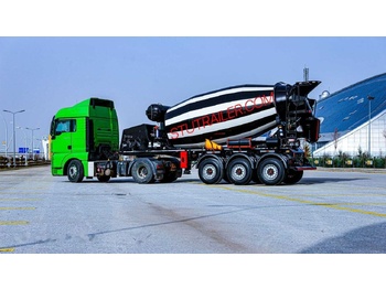 New Concrete mixer semi-trailer STU 14,7m3 Concrete Mixer Trailer: picture 2 New Concrete mixer semi-trailer STU 14,7m3 Concrete Mixer Trailer: picture 2