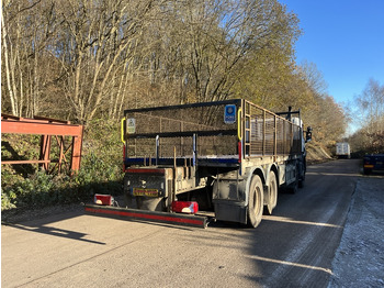 Dropside/ Flatbed truck Scania P400 8x4 Rigid: picture 5