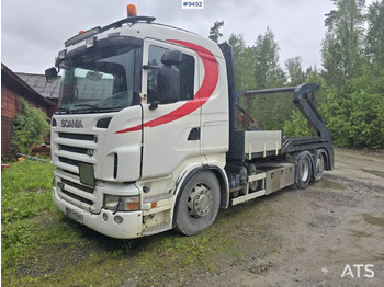 Skip loader truck SCANIA R 420