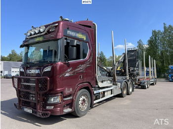 Timber truck SCANIA R 580