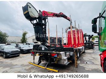 Timber truck, Crane truck MAN TGS 26.500 HydroDrive BL Palfinger-M12Z*Retarder: picture 3