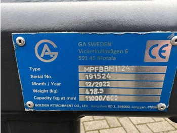 Forks Volvo Systeem Vorken 11 tons NEW: picture 4