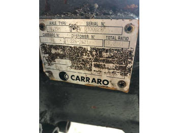 Axle and parts CARRARO