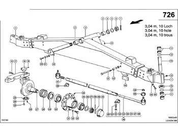 Axle and parts CLAAS