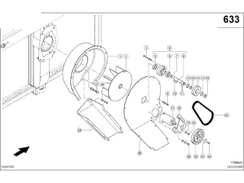 Hydraulic motor CLAAS