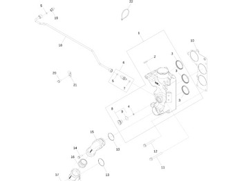 Engine and parts JOHN DEERE