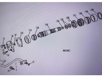 Gearbox and parts JOHN DEERE