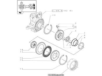 Brake disc NEW HOLLAND