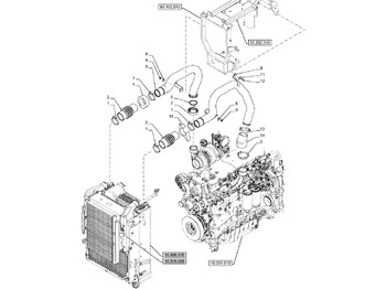 Engine and parts NEW HOLLAND
