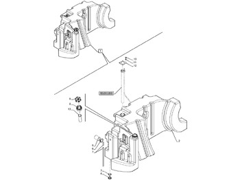 Fuel tank NEW HOLLAND