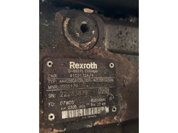 Hydraulic pump for Agricultural machinery Rexroth 4102132A  Pompa Hydrauliczna  4102132A/4,  4117935A/3  A4VG56DA1D8: picture 3
