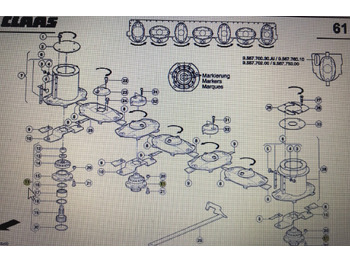 Spare parts CLAAS