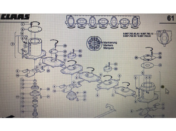 Spare parts CLAAS