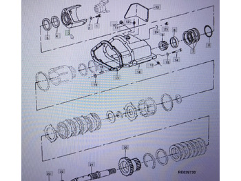 Spare parts JOHN DEERE