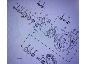 Spare parts JOHN DEERE