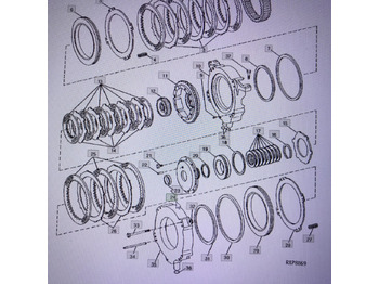 Spare parts JOHN DEERE