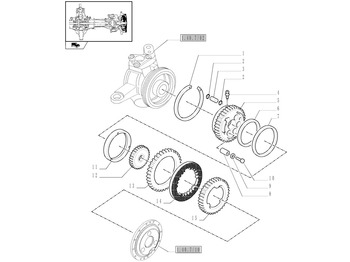 Spare parts NEW HOLLAND