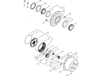 Spare parts NEW HOLLAND