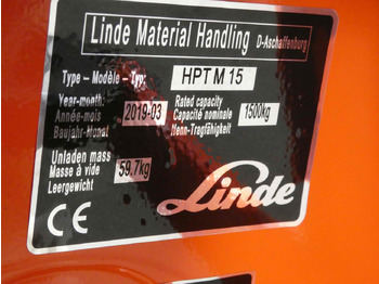 Pallet truck Linde 8x HPTM15/565mm: picture 4
