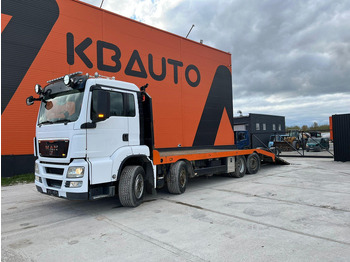 Autotransporter truck MAN TGS 35.480 8x4H-6 PLATFORM L=9455 mm / WINCH: picture 2