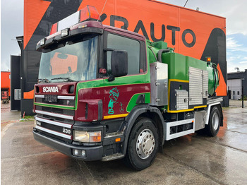 Vacuum truck Scania P 94 4x2 TANK 9000 I + 1200 l / VACUUM Jurop PR150 / PRESSURE Pratissoli 150 bar / 102 l/min: picture 2 Vacuum truck Scania P 94 4x2 TANK 9000 I + 1200 l / VACUUM Jurop PR150 / PRESSURE Pratissoli 150 bar / 102 l/min: picture 2
