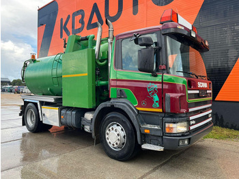 Vacuum truck Scania P 94 4x2 TANK 9000 I + 1200 l / VACUUM Jurop PR150 / PRESSURE Pratissoli 150 bar / 102 l/min: picture 4 Vacuum truck Scania P 94 4x2 TANK 9000 I + 1200 l / VACUUM Jurop PR150 / PRESSURE Pratissoli 150 bar / 102 l/min: picture 4