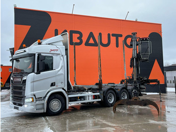 Timber truck SCANIA R 520