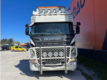Timber truck, Crane truck for transportation of timber Scania R 580 6x4 EPSILON M12L97 / RETARDER: picture 3