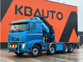 Dropside/ Flatbed truck, Crane truck Volvo FH 16 660 8x4 PK60002 + JIB / PLATFORM L=6232 mm: picture 2