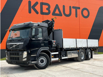 Dropside/ Flatbed truck, Crane truck Volvo FM 370 6x2*4 HIAB 232E-6 X-HIPRO YEAR 2022 ! / PLATFORM L=6230 mm: picture 2