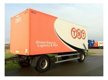 Closed box trailer Groenewegen DRA: picture 1