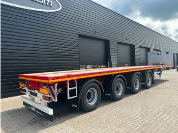 Dropside/ Flatbed semi-trailer Faymonville Maxtrailer 4 achs tele auflieger / 29.000 mm: picture 3