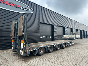 Low loader semi-trailer Nooteboom 4 achs Tieflader / Rampen / Ausziehbar: picture 2 Low loader semi-trailer Nooteboom 4 achs Tieflader / Rampen / Ausziehbar: picture 2